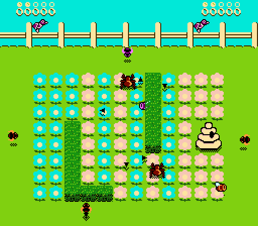 Bee Happy - NES Game in Development